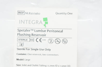 Integra NL8507460 Spetzler Lumbar Peritoneal Flushing Reservoir, Large (x)